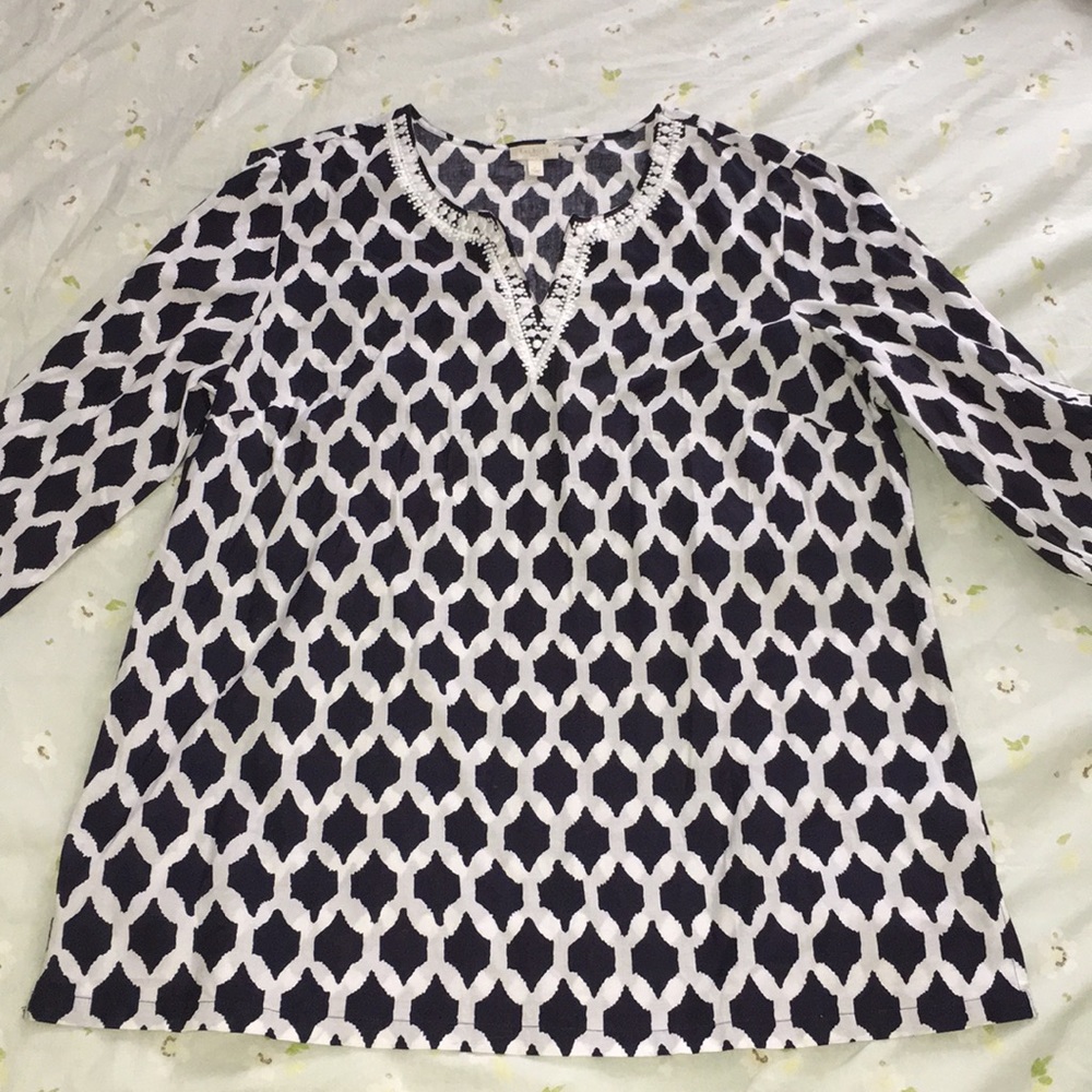 TALBOTS Tunic Top